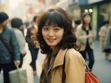 ストリートスナップ　1979年　埼玉県　坂戸市　#ストリートスナップ　#AI美女　　