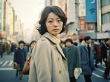 ストリートスナップ　1971年　秋田県　大館市　#ストリートスナップ　#AI美女　　