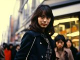 ストリートスナップ　1970年　愛媛県　宇和島市　#ストリートスナップ　#AI美女　　