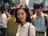 ストリートスナップ　1973年　愛知県　西尾市　#ストリートスナップ　#AI美女　　