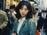 ストリートスナップ　1977年　東京都　品川区　#ストリートスナップ　#AI美女　　