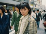 ストリートスナップ　1976年　東京都　国分寺市　#ストリートスナップ　#AI美女　　