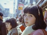 ストリートスナップ　1971年　栃木県　足利市　#ストリートスナップ　#AI美女　　