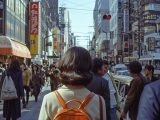 ストリートスナップ　1977年　埼玉県　ふじみ野市　#ストリートスナップ　#AI美女　　