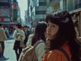 ストリートスナップ　1979年　大阪府　枚方市　#ストリートスナップ　#AI美女　　