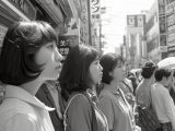 ストリートスナップ　1974年　山形県　米沢市　#ストリートスナップ　#AI美女　　